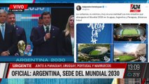 🔴 AHORA🔴 OFICIAL: ARGENTINA SERÁ SEDE DEL MUNDIAL 2030