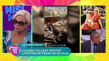 El descargo de Luciana Salazar tras las duras críticas por el video de su hija entrenando