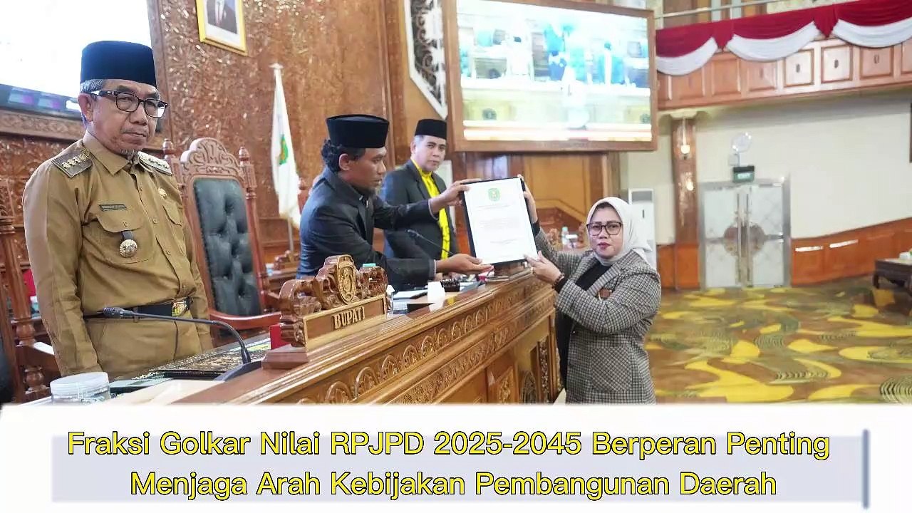 Fraksi Golkar Nilai RAPBD 2025-2026 Berperan Penting Dalam Menjaga Arah Kebijakan Pembangunan Daerah Kutim