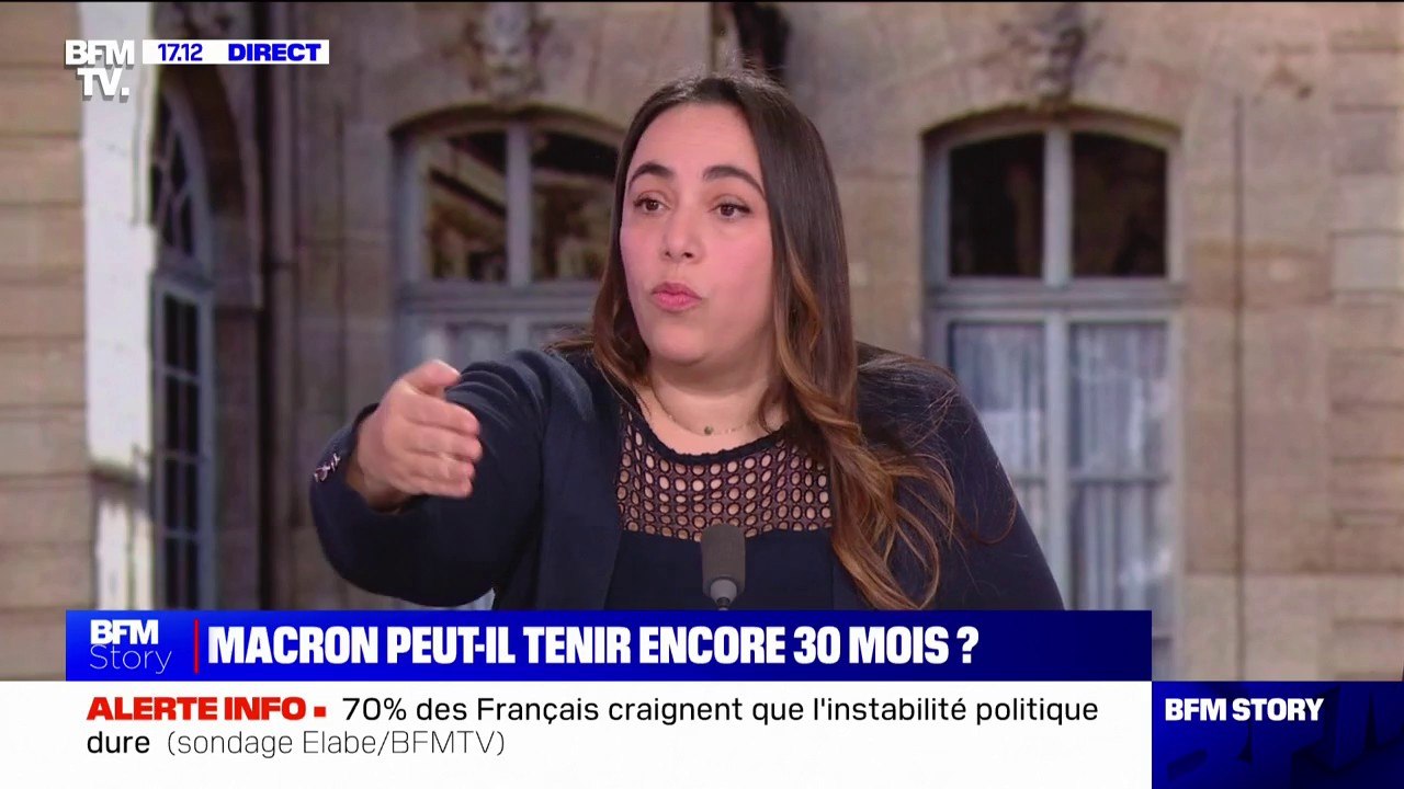 Nomination d'un Premier ministre: "On a un président de la République qui est déraisonnable", estime Sabrina Sebaihi (Les Écologistes)