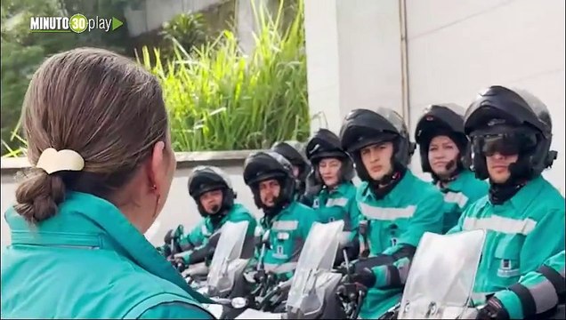 Cinco nuevas motos para agilizar la atención prehospitalaria en Medellín