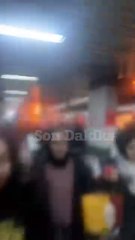 Ankara'da metro durağında yangın paniği! Vatandaşlar tahliye edildi