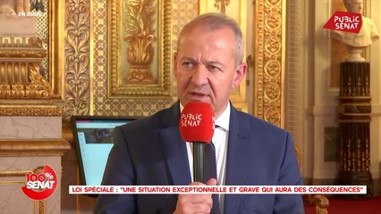 Loi spéciale : « La situation est extrêmement préoccupante », considère Jean-François Husson