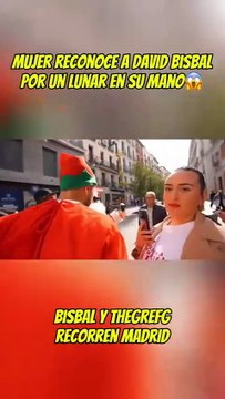 Video: David Bisbal se disfraza de Papá Noel y sorprende a los transeúntes