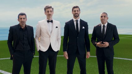 Tres estrellas flotando en el océano: Llorente, Figo y Naybet apadrinan el Mundial 2030