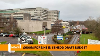 £600m boost for NHS in draft Welsh budget