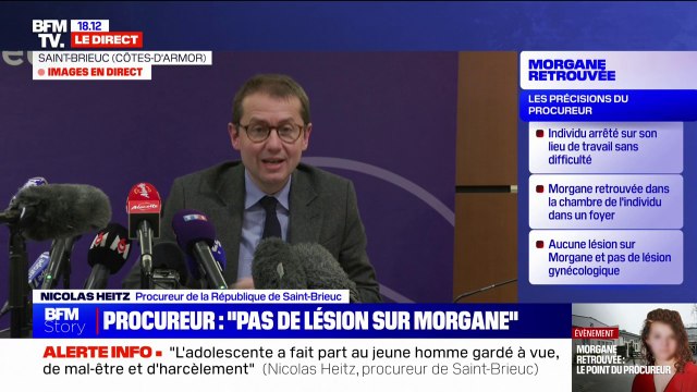 Morgane: le procureur de Saint-Brieuc demande le placement en détention provisoire du gardé à vue