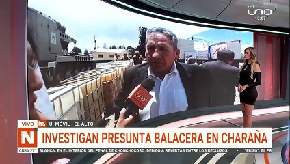 Viceministro sobre balacera