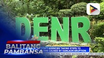 Various gov’t agencies taking steps to address problems caused by Kanlaon eruptionVarious gov’t agencies taking steps to address problems caused by Kanlaon eruption