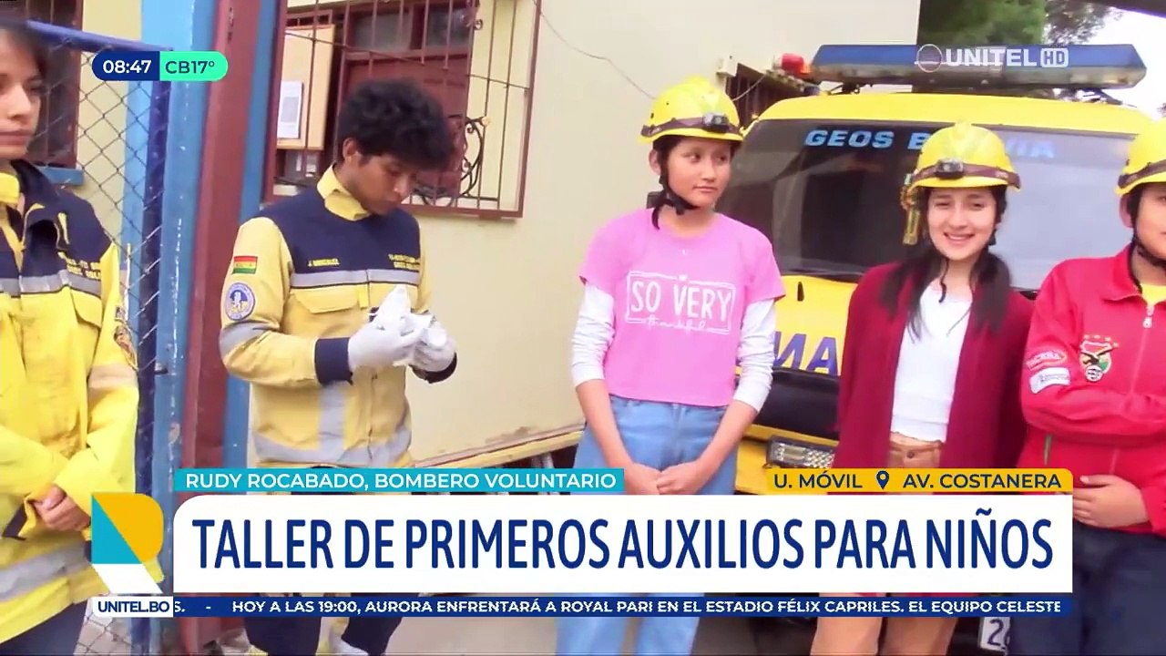 Promueven cursos de primeros auxilios para los niños en vacaciones 