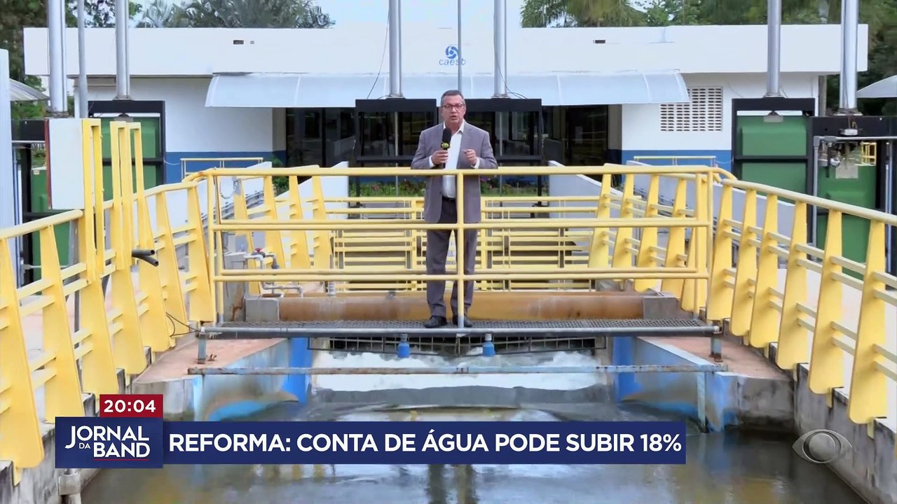 Reforma tributária pode gerar aumento de 18% na conta de água