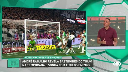 ‘’André Ramalho não sentiu a pressão de jogar no Corinthians’’, comenta Denílson