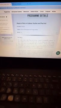 TISS Master of Arts in Labour Studies and Practice cut off