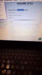 TISS Master of Arts in Development Studies cut off