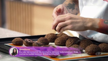 Digo faz entremet inspirada na esposa e em doce feito por Diego Lozano