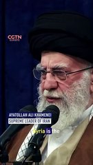 Iran's leader Khamenei says Assad’s fall was result of U.S.-Israeli plan