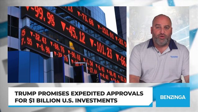 Trump Promises Expedited Approvals For $1 Billion U.S. Investments