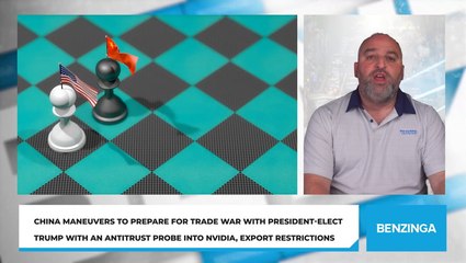 China Maneuvers To Prepare For Trade War With President-Elect Trump With An Antitrust Probe Into Nvidia, Export Restrictions