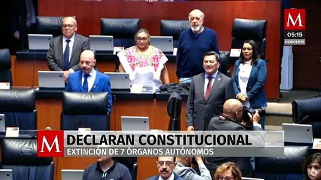 Diputados declaran constitucional la extinción de órganos autónomos en México