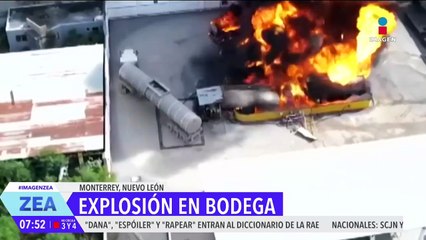 Se incendia bodega en Juárez, Nuevo León