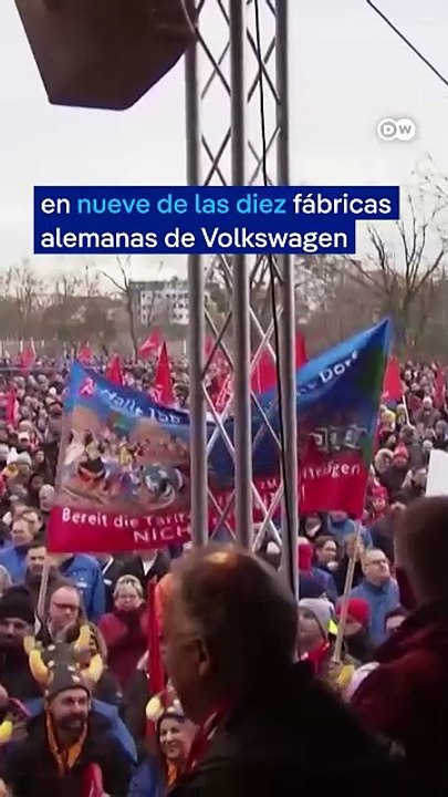 Huelgas en Volkswagen contra despidos y cierres