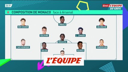 Monaco avec Magassa et un milieu de terrain renforcé face à Arsenal - Foot - C1