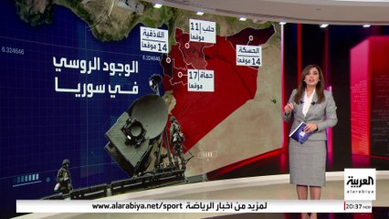 تعرف على خريطة المواقع العسكرية الروسية في سوريا