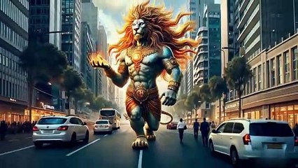 इस आधुनिक दुनिया में भगवान नरसिम्हा!!!!