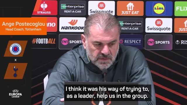 Postecoglou defends Romero after 'emotional' comments