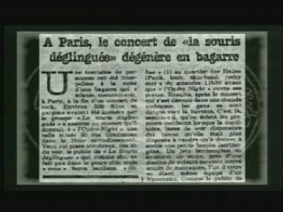 La Souris Déglinguée  baston