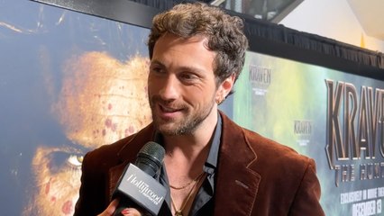 Aaron Taylor-Johnson Dishes on the Future of 'Kraven the Hunter' | THR Video