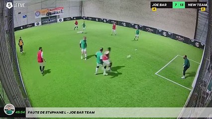 Faute de Stéphane L - Joe Bar Team