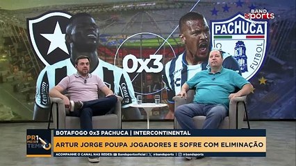 NOTAS DO PRAETZEL:  COMENTARISTA AVALIA OS JOGADORES DO BOTAFOGO NA DERROTA PARA O PACHUCA | PRIMEIRO TEMPO