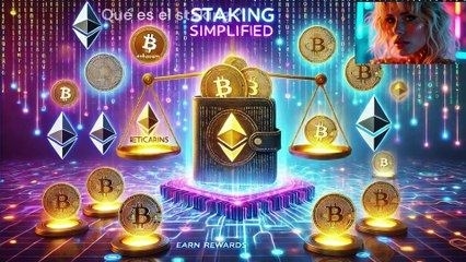 🎉 Título: "STAKING EN CRIPTOMONEDAS 🚀💰 | Gana Dinero Mientras Duermes 🌙🔒
