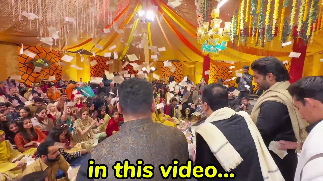 Grand Event of Mayoon💕Haider and Dogar start Crying😭