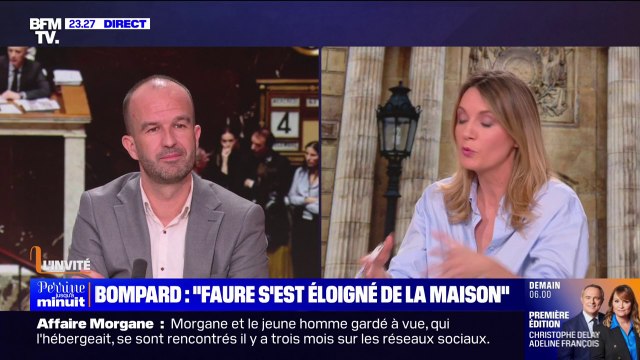 Premier ministre: Plus Olivier Faure parle, moins on le comprend , explique Manuel Bompard (LFI)