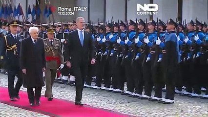 No Comment: Der spanische König Felipe VI. besucht Italien für zwei Tage