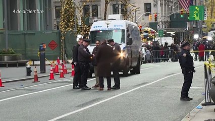 Asesinato de alto ejecutivo en Nueva York: huellas coinciden con las del sospechoso
