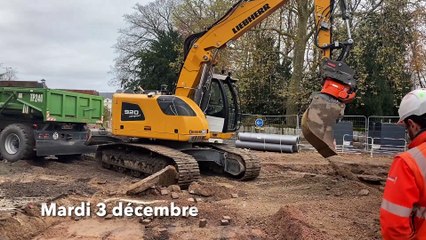 Le Creusot : Travaux place Schneider (Episode 2)