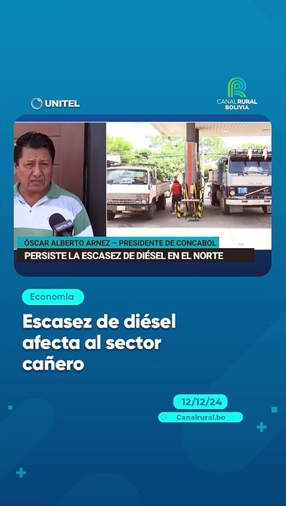 Escasez de diésel afecta al sector cañero