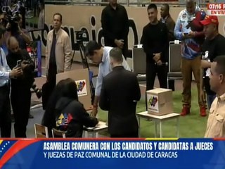 Venezolanos se familiarizan con el proceso de la herradura electoral para la elección de jueces de paz