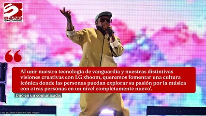 Will.i.am se asocia con LG para la gama xboom