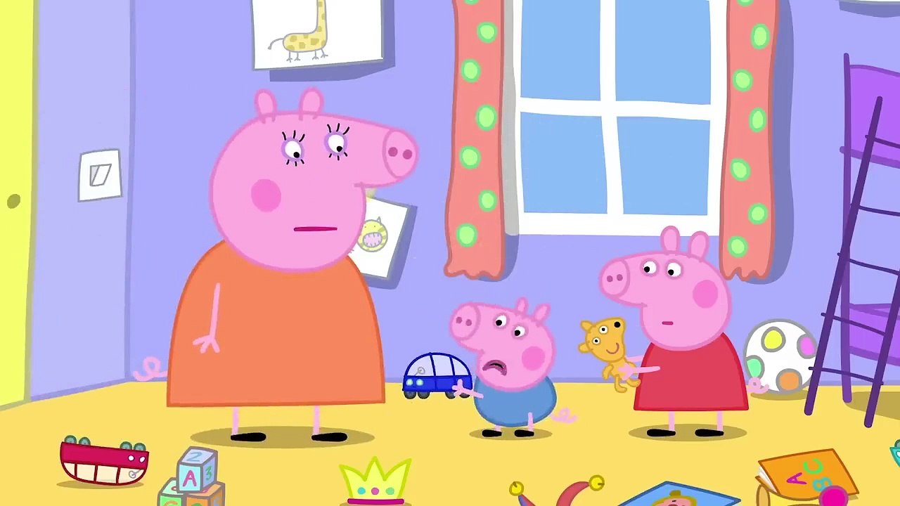 Peppa And Family Drive An Electric Car!