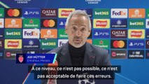 Monaco - Hütter : “À ce niveau, ce n’est pas acceptable de faire ces erreurs”