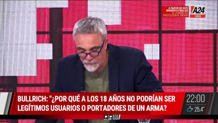 🔴EL GOBIERNO BAJÓ LA EDAD MÍNIMA PARA PORTAR ARMAS