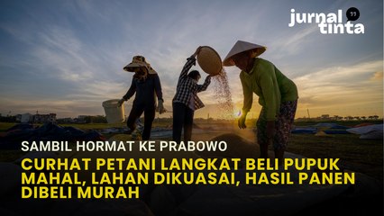 Curhat Petani Langkat ke Prabowo: Lahan Dikuasai, Beli Pupuk Mahal tapi Harga Panen Dibeli Murah