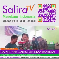 Baznas Kab. Ciamis Salurkan Bantuan untuk Warga Terdampak Bencana Alam di Desa Cisadap