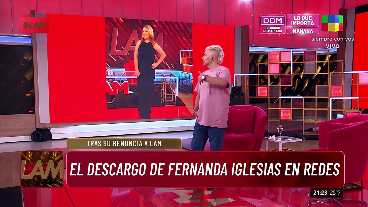 😱 Fernanda Iglesias RENUNCIÓ A LAM