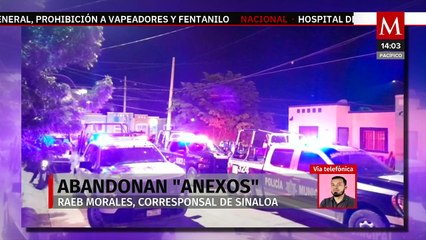 Más de 30 internos se fugan de cinco anexos en Mazatlán, Sinaloa
