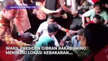 Instruksi Wapres Gibran Pasca Meninjau Lokasi Kebakaran di Kemayoran